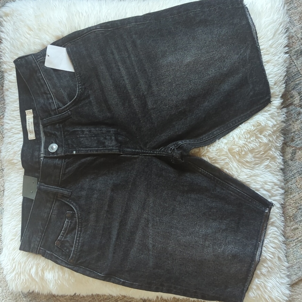 All Saints Denim Shorts - Picture 7 of 11
